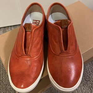 FRYE Maya Cvo Slip On 5.5 Sunset Orange NEW